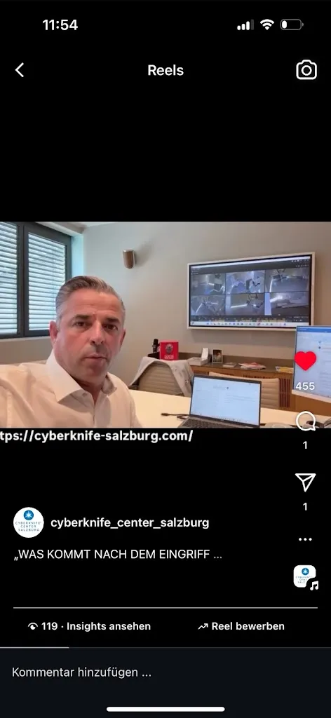 Dr. Alfred Haidenberger, Cyberknife Center Salzburg in Hallwang