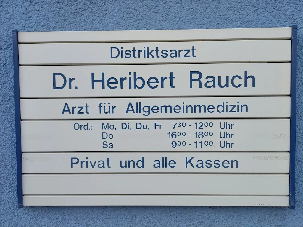 Ordination Dr. Heribert Rauch in Unterauersbach