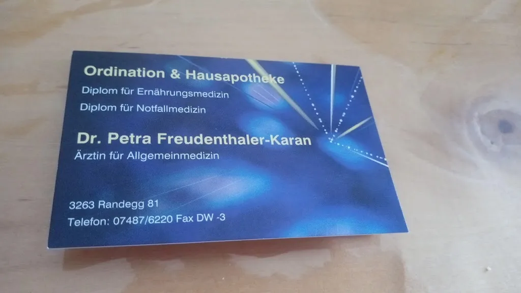 Dr. Petra Freudenthaler-Karan in Rust