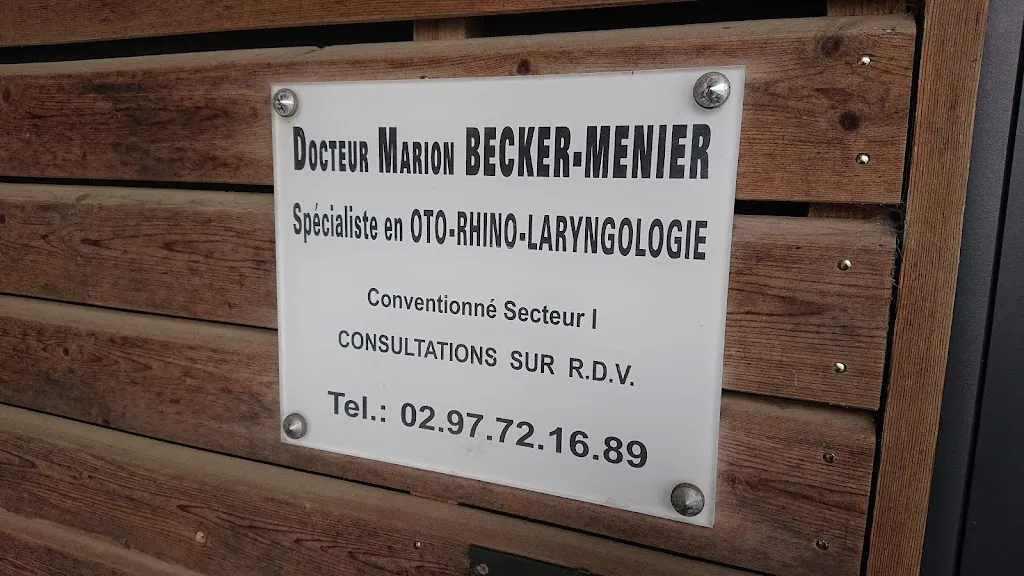 BECKER-MENIER MARION médecin à Ploërmel