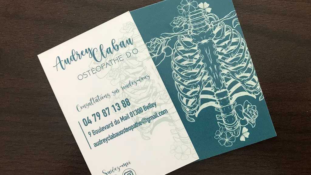 Audrey Clabau Ostéopathe medico a Belley