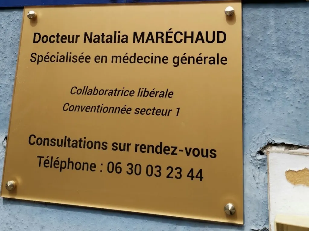 Docteur Natalia MARÉCHAUD medico a Altorf