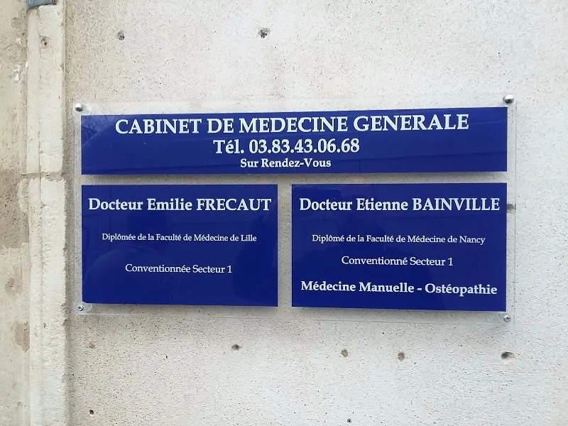Docteur Etienne Bainville Arzt in Domgermain