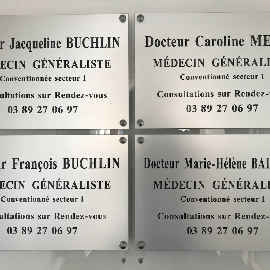 Cabinet de médecine générale des Dr Balland, Buchlin et Meyer medico a Turckheim