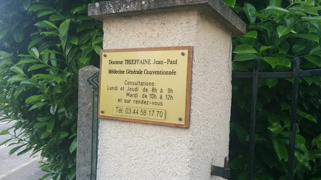 Thieffaine Jean-Paul médecin à Villers-Saint-Paul