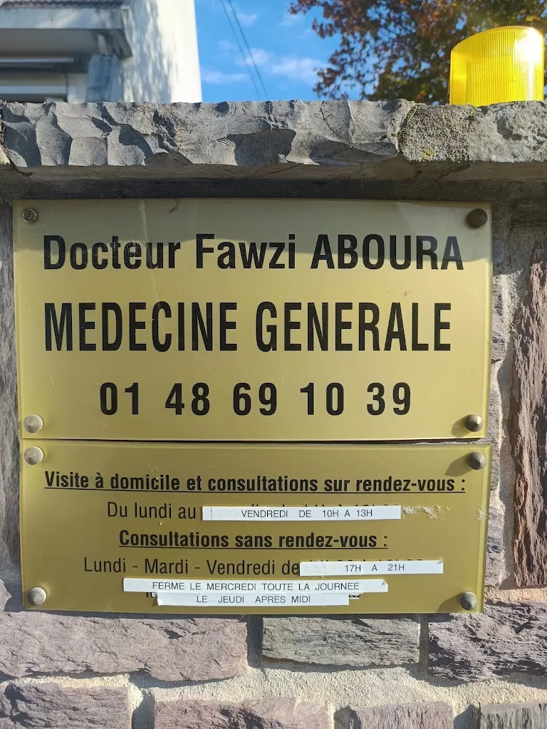 Aboura Fawzi doctor en Aulnay-sous-Bois