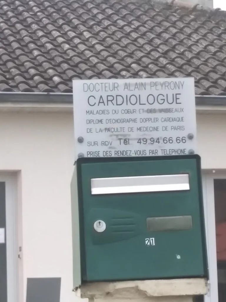 Peyrony Alain médecin à Parthenay