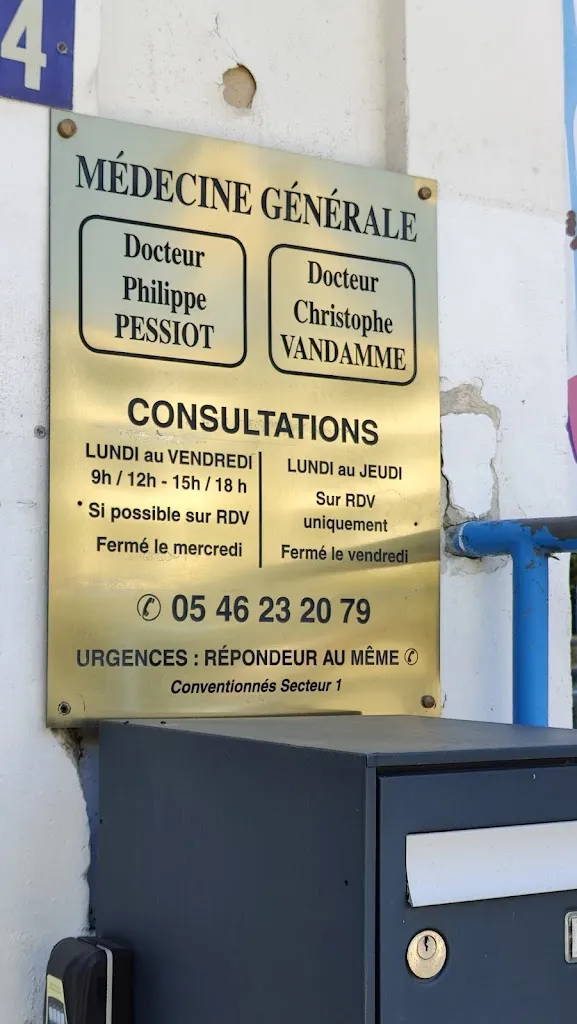 Pessiot Philippe médecin à Saint-Palais-sur-Mer