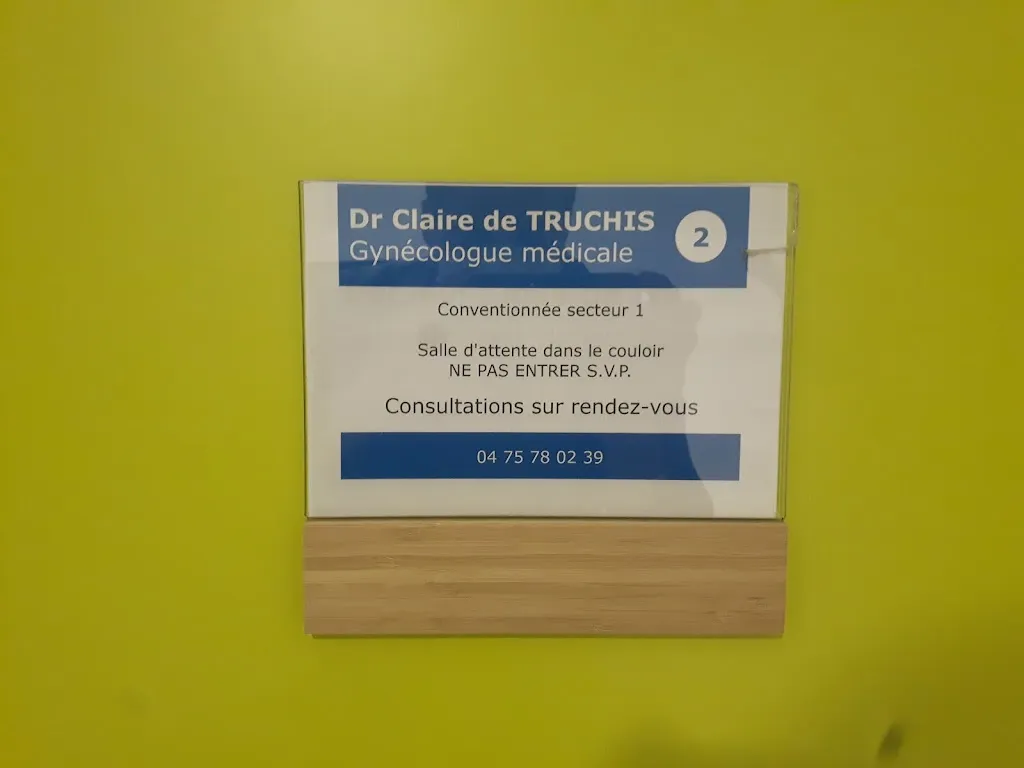 Dr DE TRUCHIS Claire médecin à Vernoux-en-Vivarais