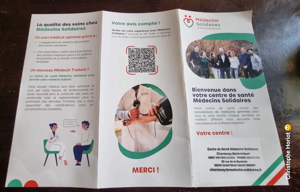 Health Center Physicians Solidaires Chantenay doctor in Chantenay-Saint-Imbert