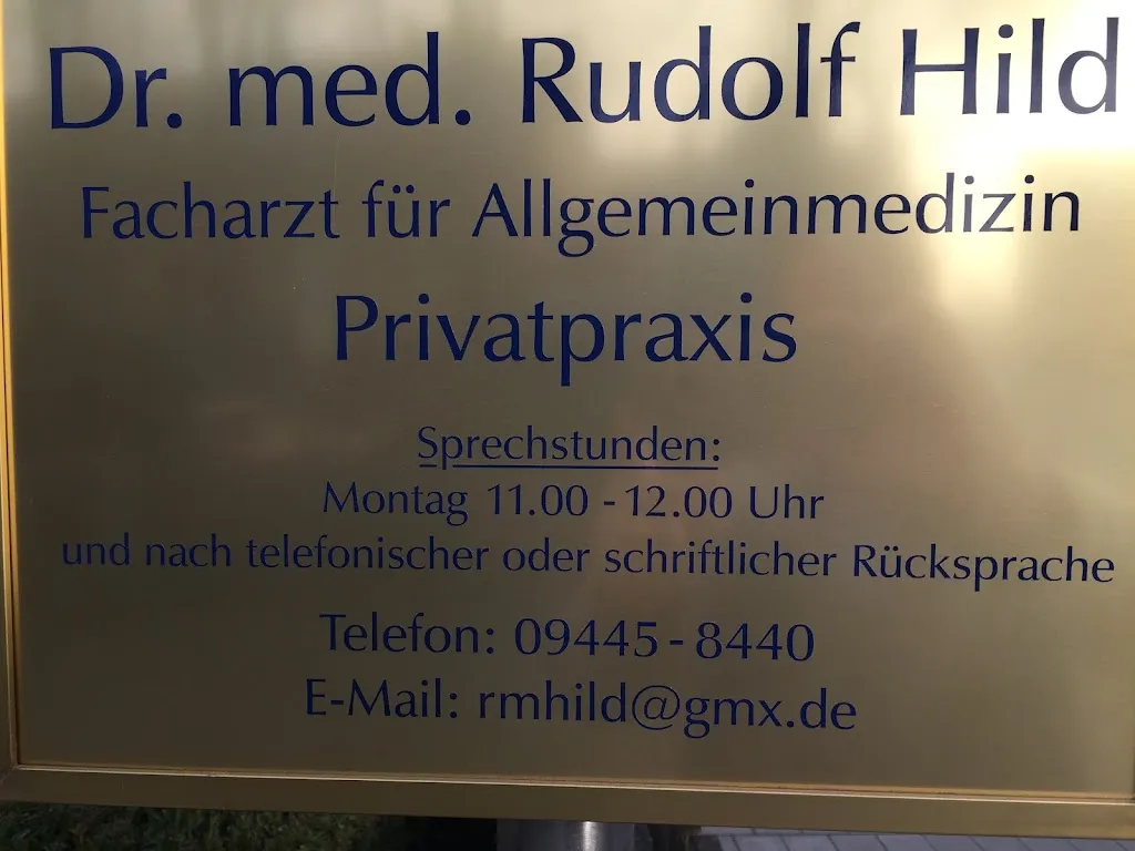 Dr. med. Rudolf Hild