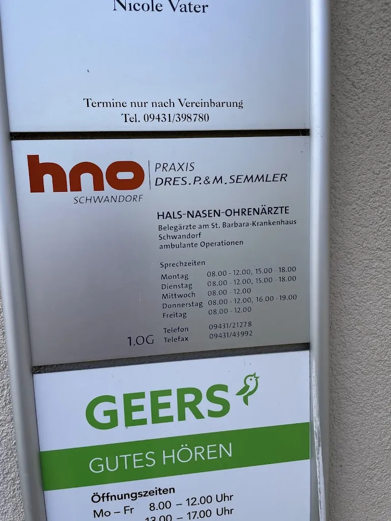 Praxis Dres. Semmler, Hals-Nasen-Ohrenärzte_Schwandorf in Bayern_slider_immagine_3