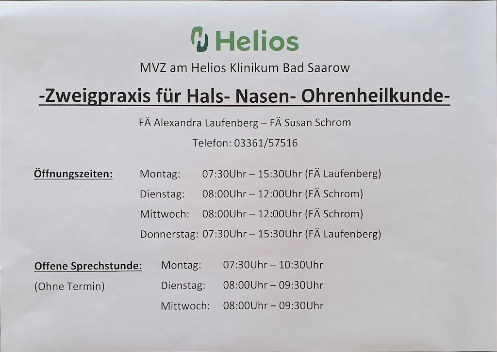 Susan Schrom Arzt in Berkenbrück