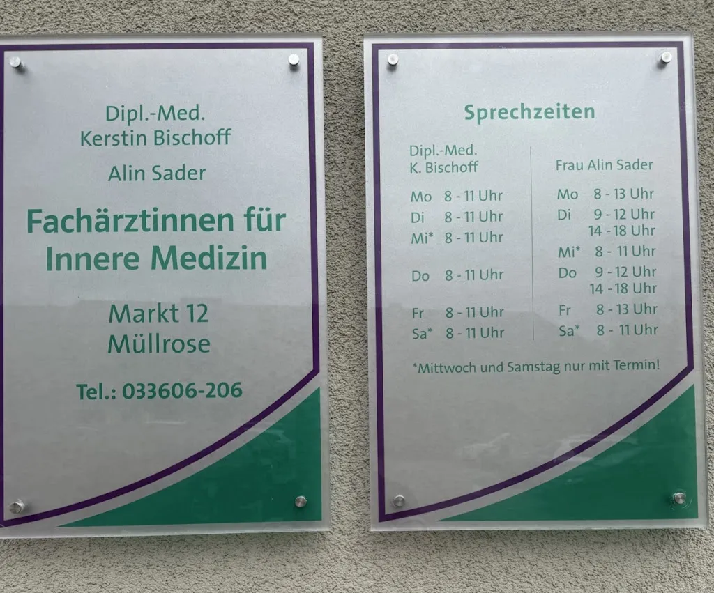 Dipl.Med. Kerstin Bischoff doctor in Groß Lindow