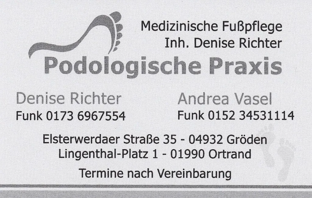 Medizinische Fußpflege| Podologische Praxis| Denise Richter_Ortrand_slider_immagine_1