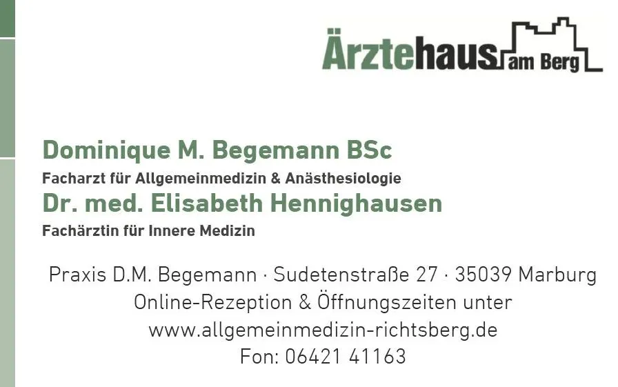 Praxis D.M.Begemann | Ärztehaus am Berg