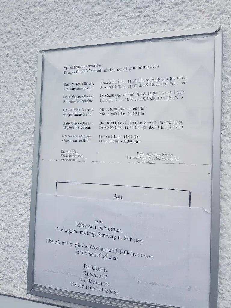 Frau Dr. med. Christine Sitz médecin à Weiterstadt