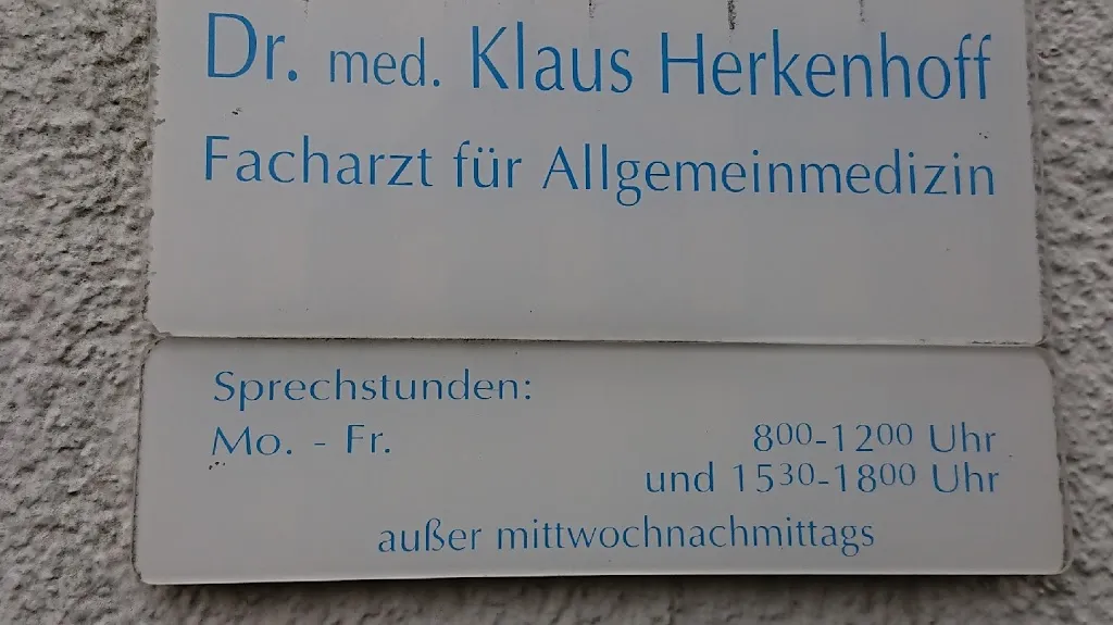 Dr. med. Klaus Herkenhoff doctor in Hasbergen