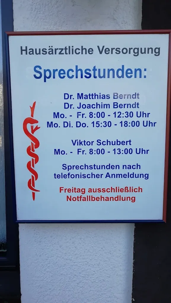 Dr. Joachim Berndt doctor en Lastrup