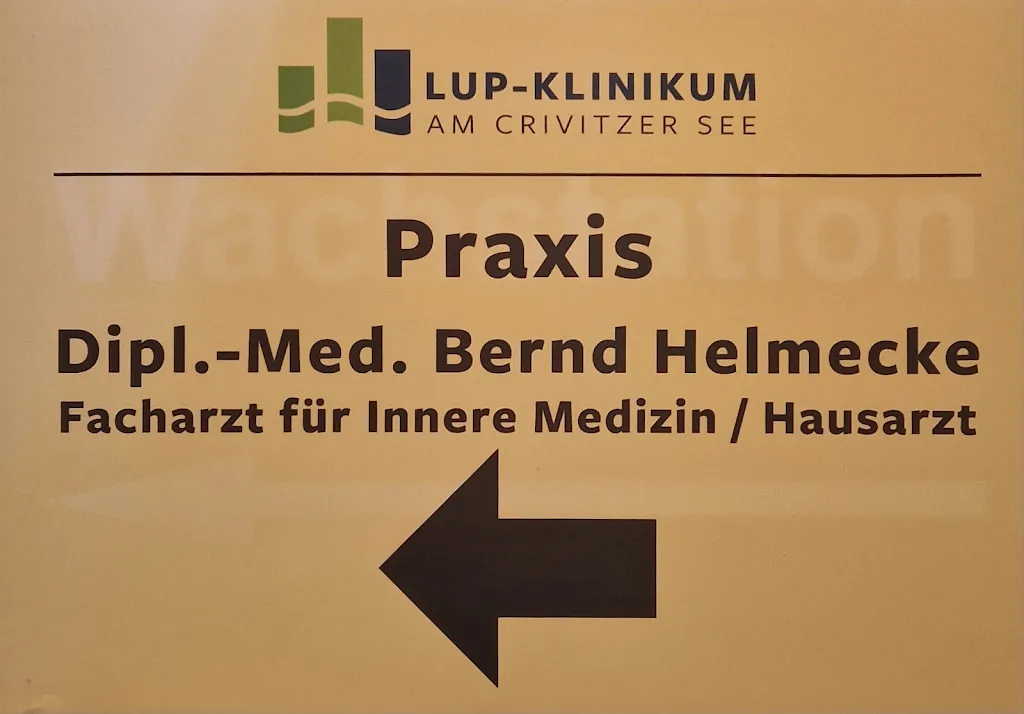 Herr Dipl.-Med. Bernd Helmecke médecin à Demen