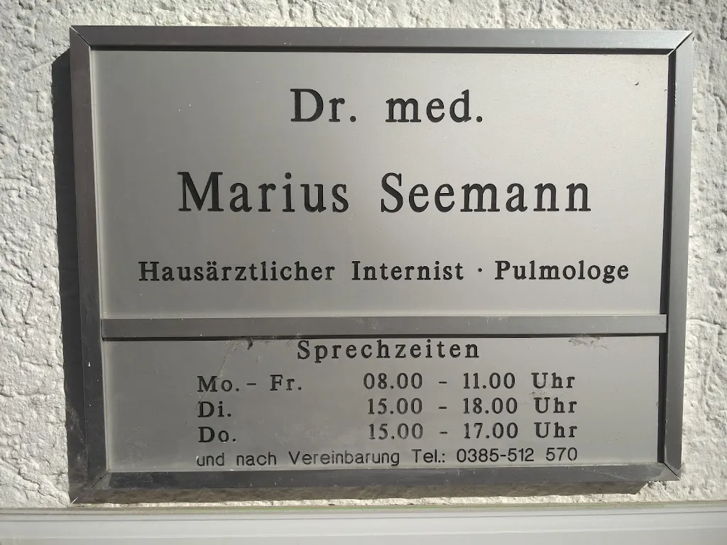 Dr. med. Marius Seemann médecin à Werdervorstadt