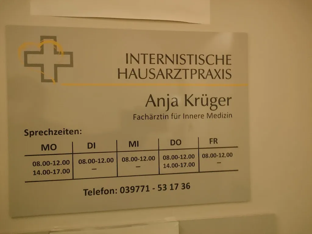 Internistische Hausarztpraxis - Anja Krüger Arzt in Ueckermünde