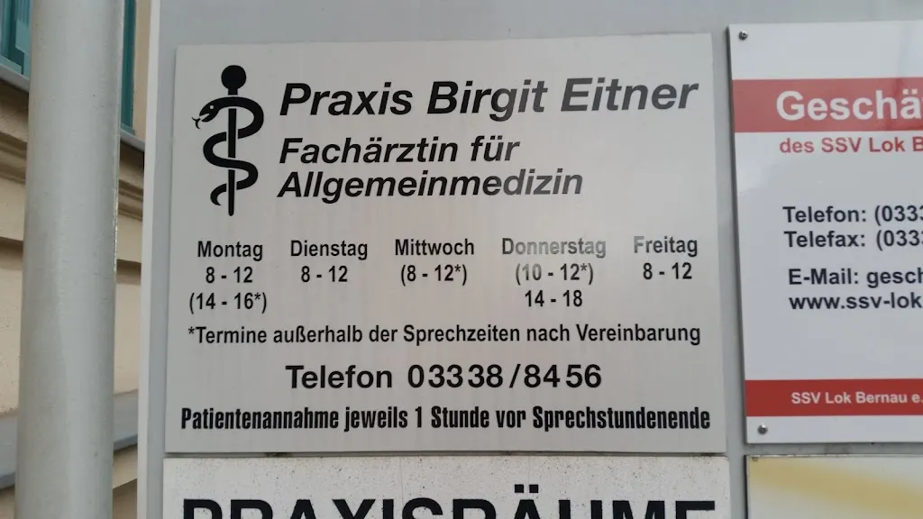 Frau Birgit Eitner médecin à Bernau