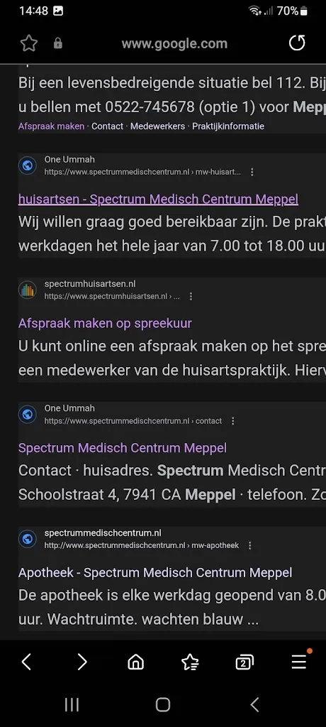 SPECTRUM MEDICAL CENTER in De Wijk