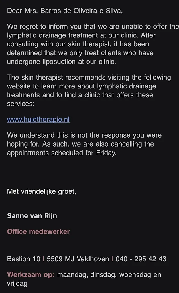 clinic Veldhoven in Veldhoven