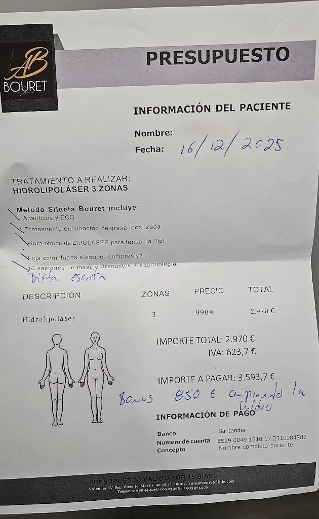 Bouret Clinic Valencia in Estubeny