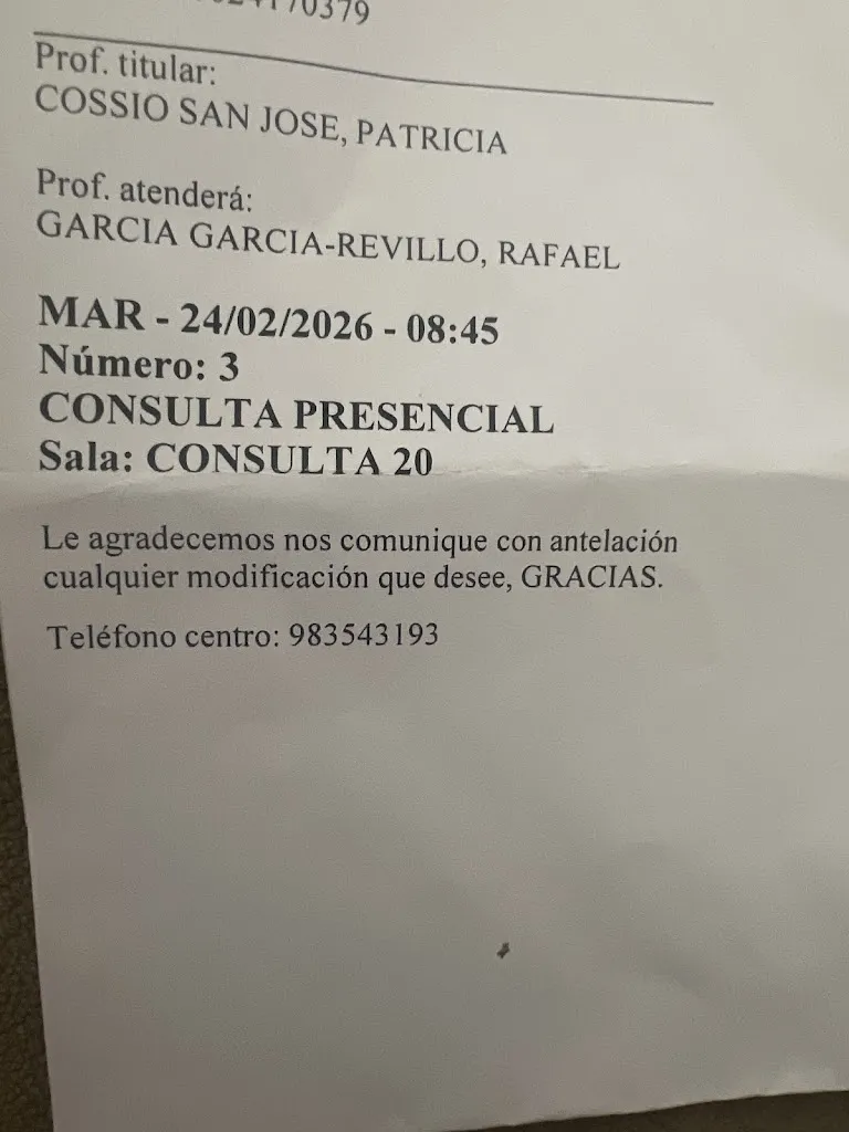 Laguna de Duero Health Center in Curiel de Duero