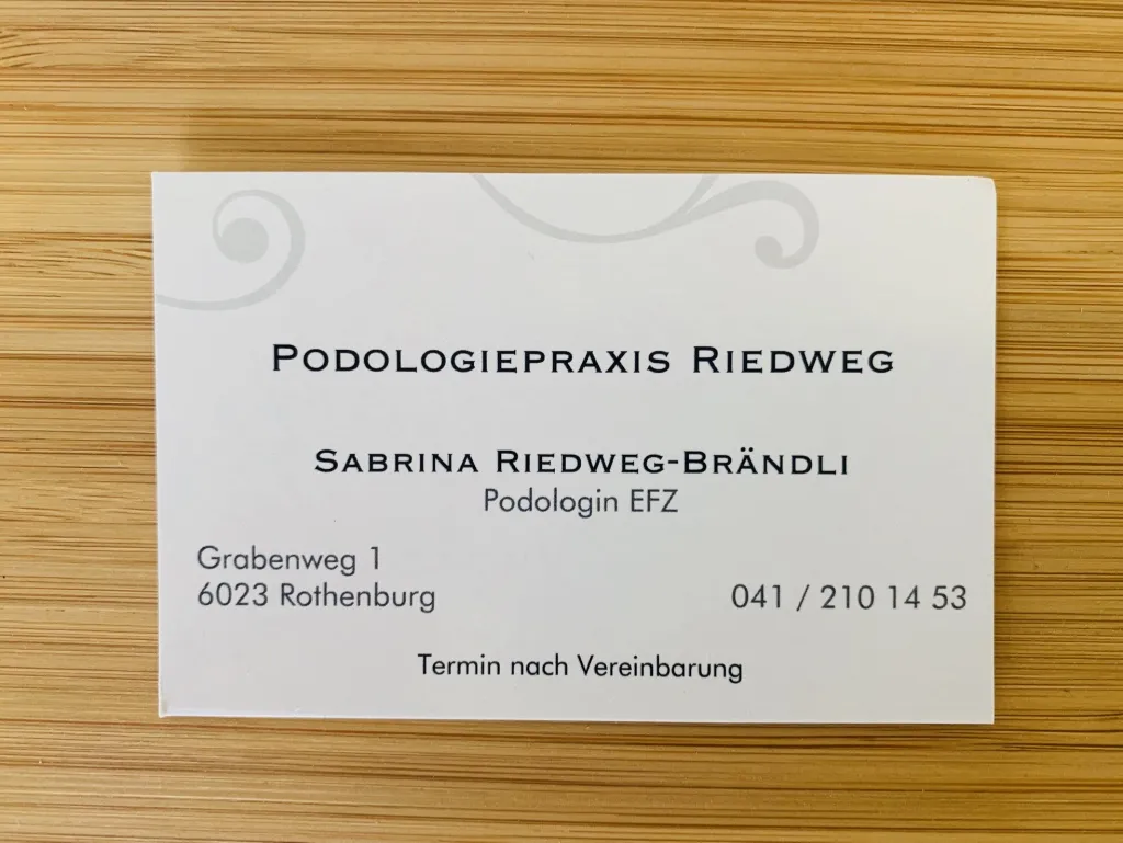 Podologiepraxis Riedweg