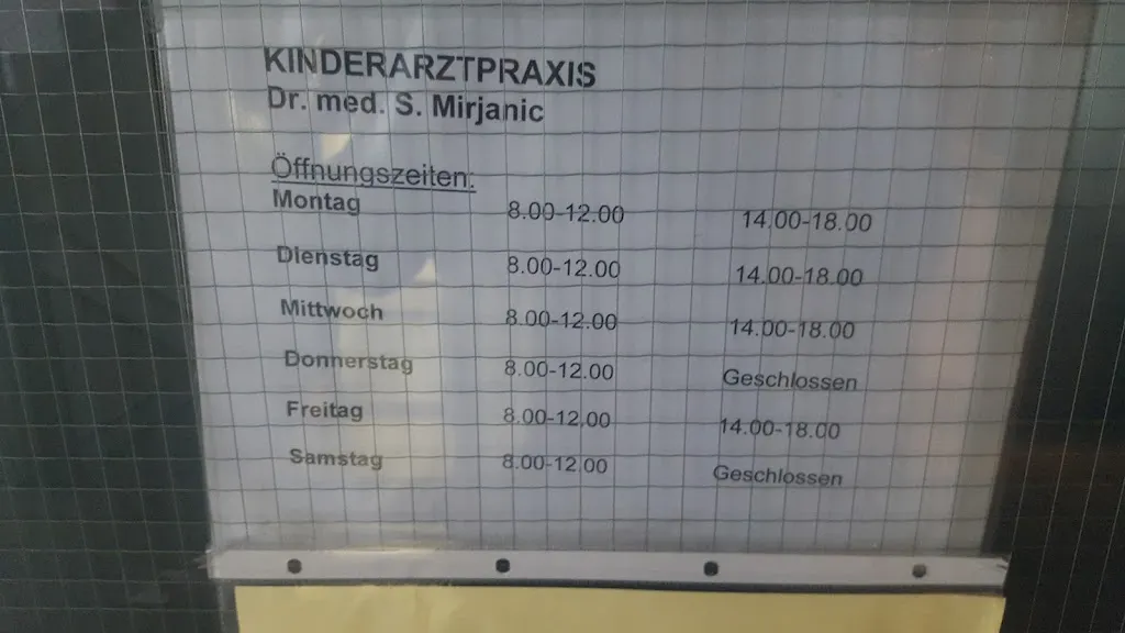 Dr. med. Mirjanic Slavko