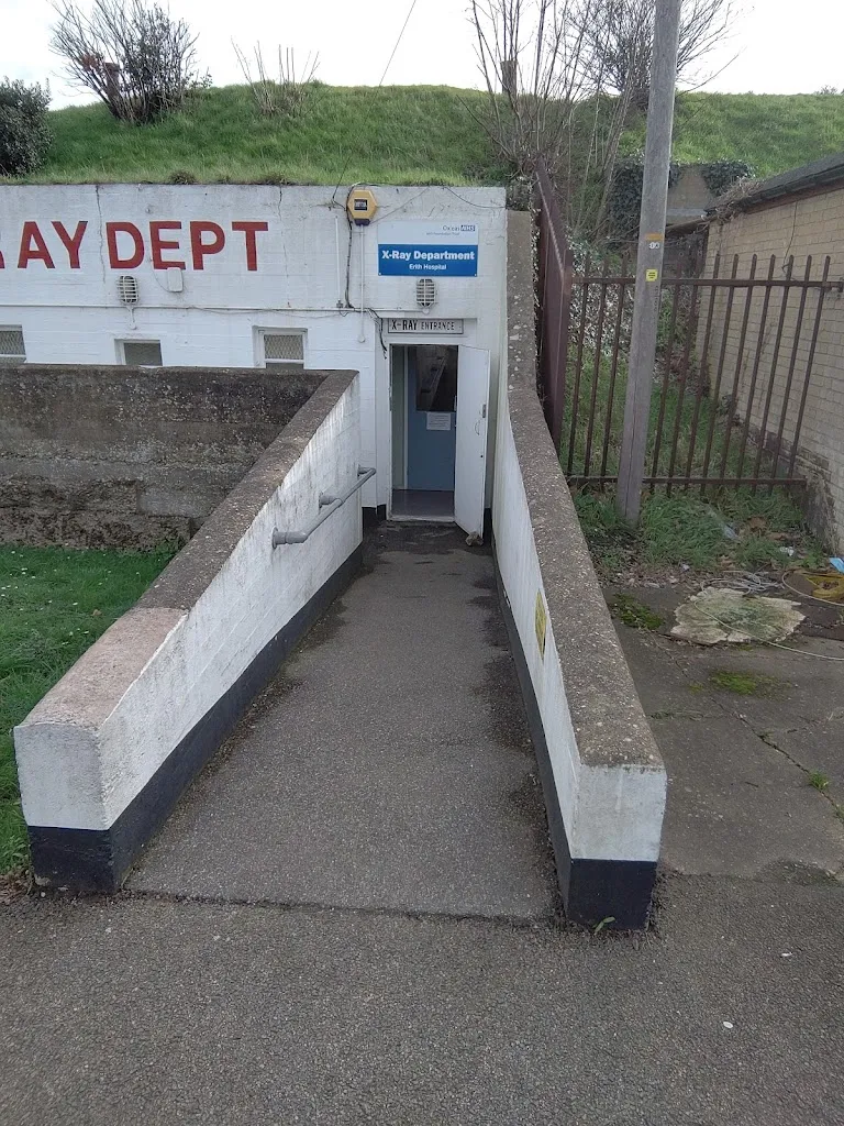THE X-RAY DEPARTMENT, FORMERLY THE UNDERGROUND HOSPITAL, ERITH AND DISTRICT HOSPITAL in Erith