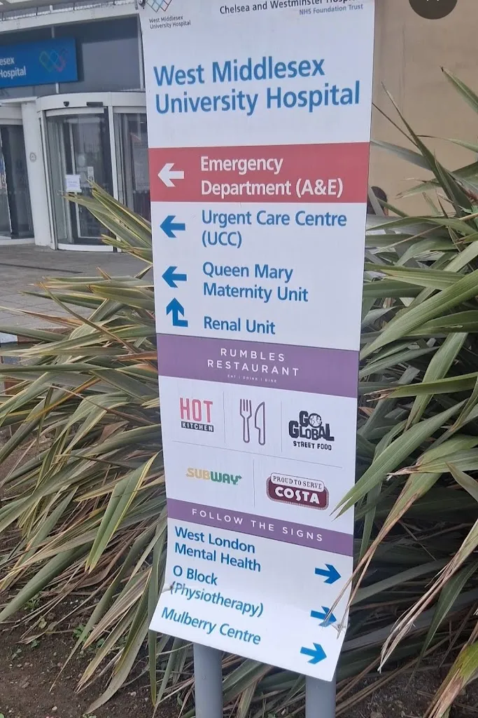 West Middlesex University Hospital in Isleworth