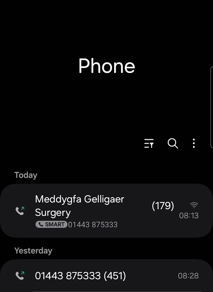 Gelligaer Surgery in Gelligaer