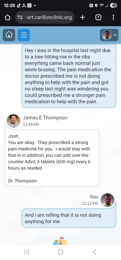 Josh Harrison_Carilion Clinic Family Medicine - Bedford_Bedford County, Virginia_bewertung