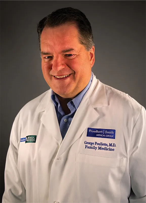 George Poullette, M.D. médecin à Pleasant Prairie, Wisconsin