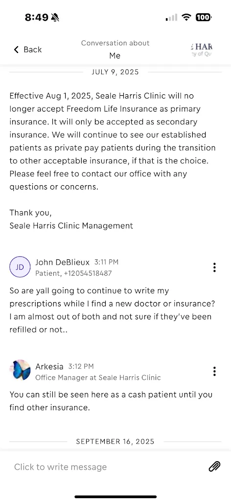 Johnny DeBlieux IV_Seale Harris Clinic_Jefferson County, Alabama_recensione