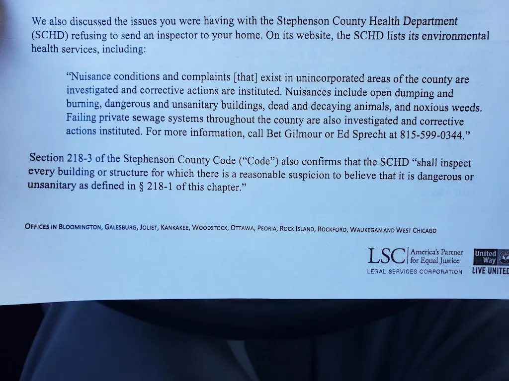 Omar Javed_Stephenson County Health Department_Stephenson County, Illinois_recensione