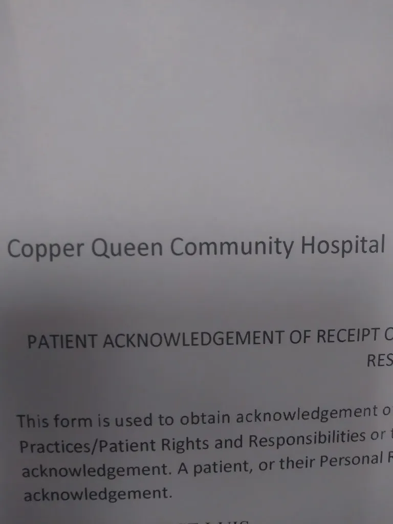 Francisca Cazares_CQCH Douglas Emergency Department_Pirtleville, Arizona_review