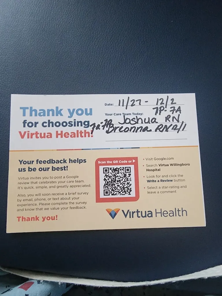 Rasheen Thomas_Virtua Willingboro Hospital_Willingboro, New Jersey_reseña